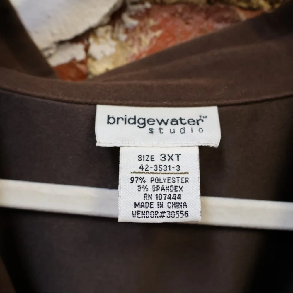 vintage button down shacket shirt/dress - Picture 2 of 7